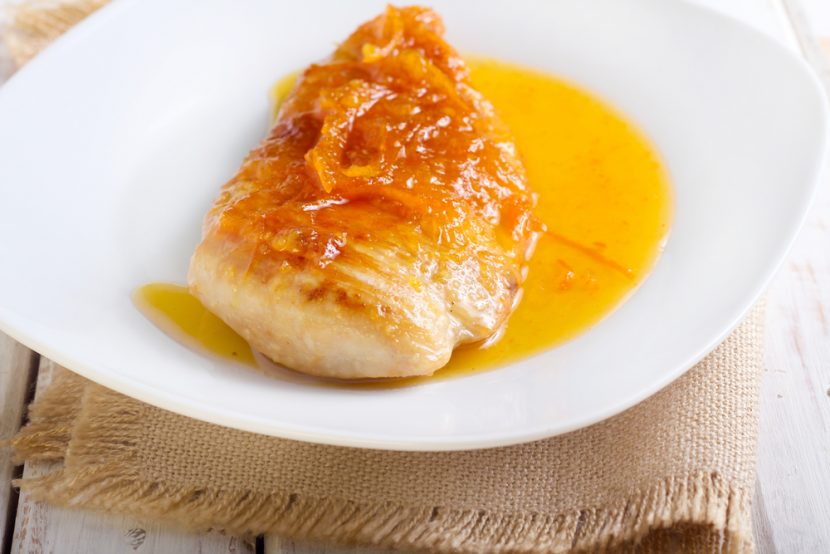 Przepis na Kurczak w sosie pomarańczowym