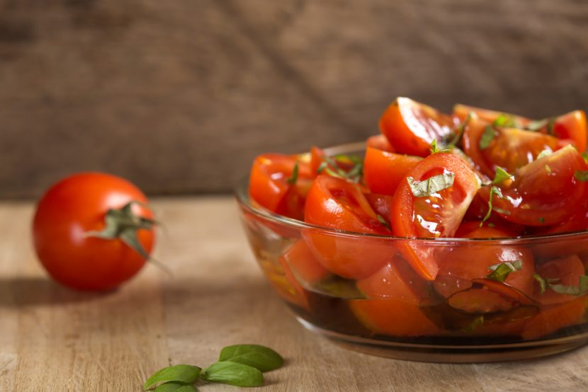 Przepis na Prosta sałatka pomidorowa