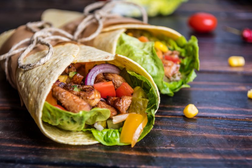 Przepis na Taco z kurczakiem i warzywami