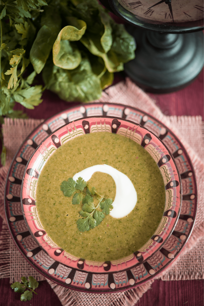 Przepis na Zupa z zielonej soczewicy
