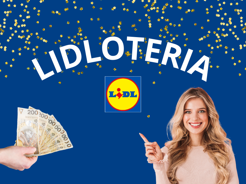 Lidloteria - nowa loteria Lidla! Wygraj okrągły milion!